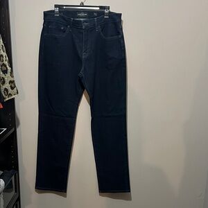 Lucky Brand Men's Dark Blue Straight Jeans